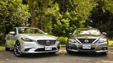 2016 Mazda6 vs. 2016 Nissan Altima