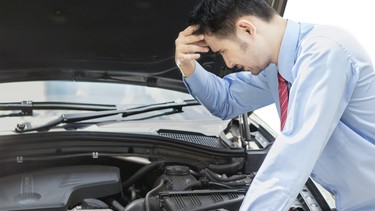 With many car-maintenance issues, the best solution is to get to a mechanic rather than trying to figure it out yourself