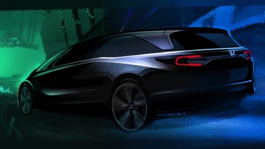 2018 Honda Odyssey teaser