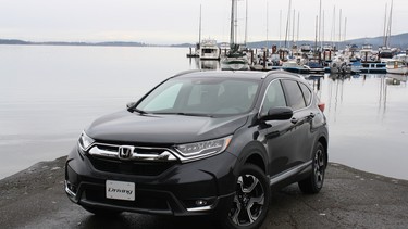 The all-new 2017 Honda CR-V is built in Canada and boasts the best AWD fuel economy in its class.