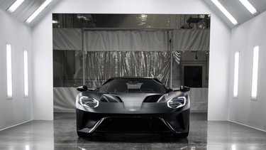 The all-new Ford GT is entering the final phase of development and production has begun. One of the first Ford GTs is being driven off the line at the Multimatic assembly location with the first behind the scenes look at the assembly line for all-new Ford GT.