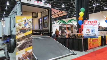 Revving up the recreational vehicle season at the Calgary RV Expo & Sale, taking place Jan. 26-29 at the BMO Centre.