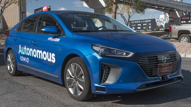 Autonomous Hyundai Ioniq