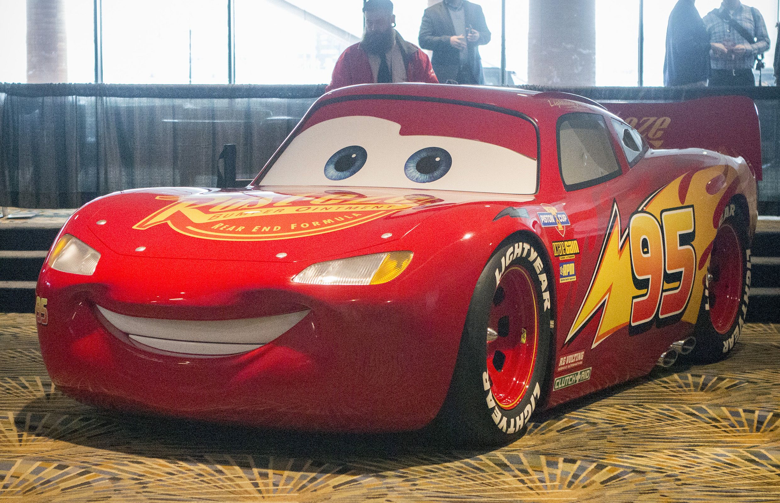 Lightning McQueen Debuts in Detroit