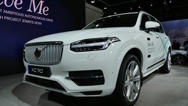 Volvo's autonomous XC90