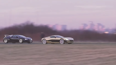 Rimac Concept One vs Bugatti Veyron