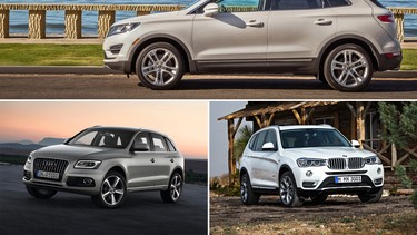 If you're shopping for a luxury CUV, Unhaggle suggests the Lincoln MKC, the Audi Q5 and the BMW X3.