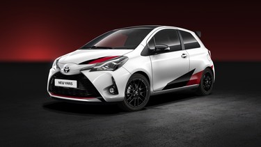 Toyota's upcoming Yaris hot hatch.