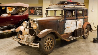 Preserved by the late Brian McKay, Scruffy the 1930 Nash 450 Single Six Series sedan was originally from Saskatchewan, and then stored in a granary in Balzac, Alta. McKay bought the car for parts, but chose instead to make it something of a time capsule circa 1937. He mechanically restored the Nash and proceeded to drive it across the U.S. on Route 66.