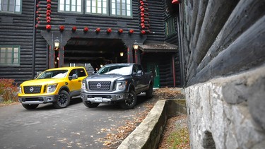 2017 Nissan Titan half-ton and Titan XD