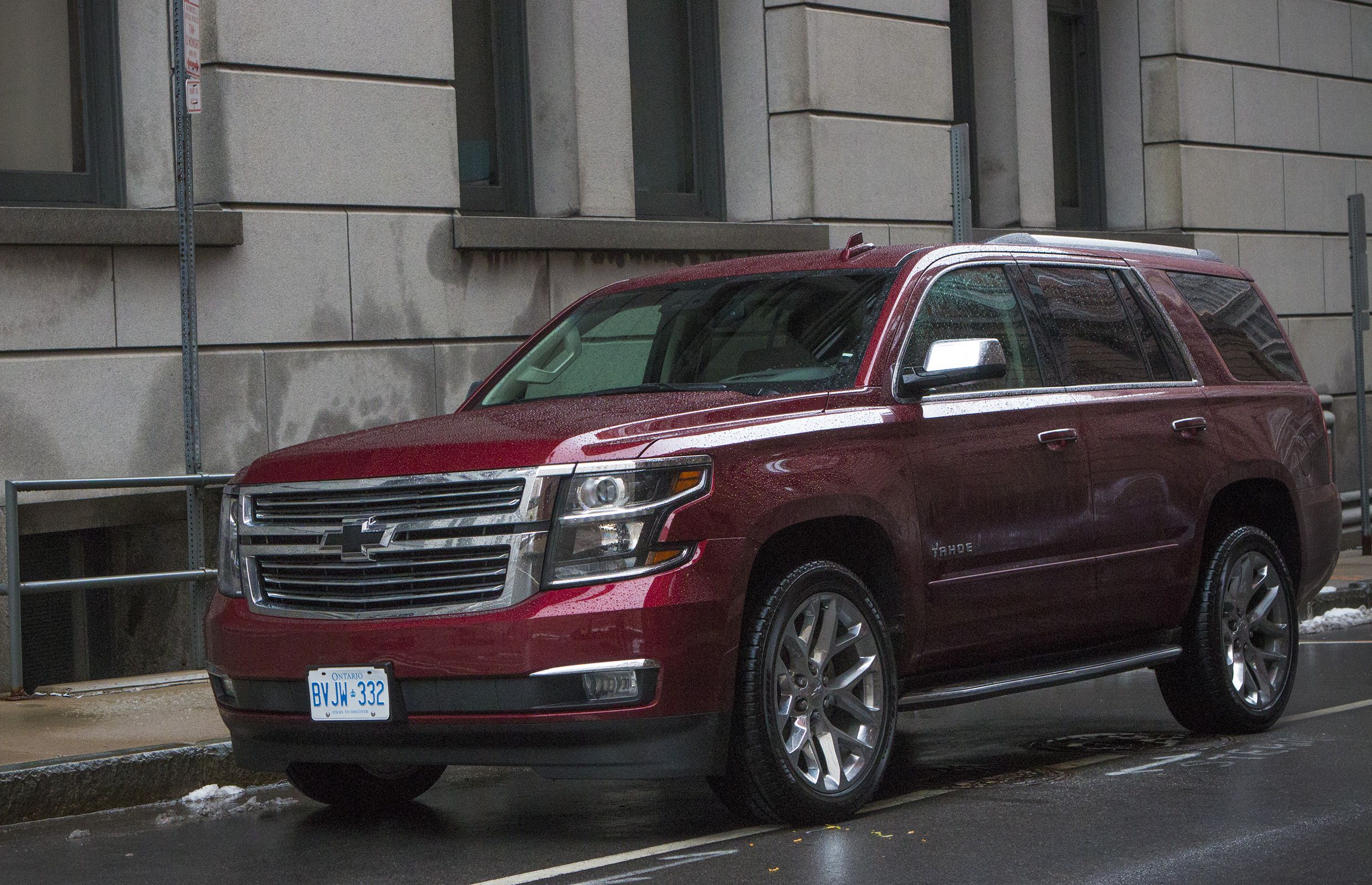 SUV Review 2017 Chevrolet Tahoe Driving