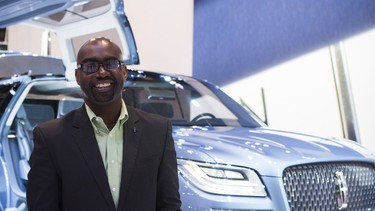 Earl Lucas, head of exterior design at Lincoln, at the 2017 Canadian International Auto Show.