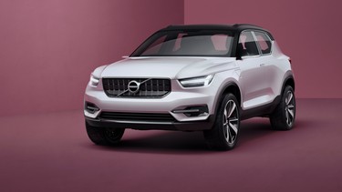 Volvo's Concept 40.1 will become the XC40 later this year.
