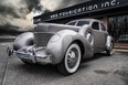 The fully restored 1937 Cord 810 in all its glory outside the 360 Fabrication shop in Abbotsford, B.C.