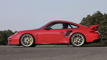 The previous Porsche 911 GT2 RS, pictured here, pumped out 620 horsepower. You can bet the next one will exceed that.