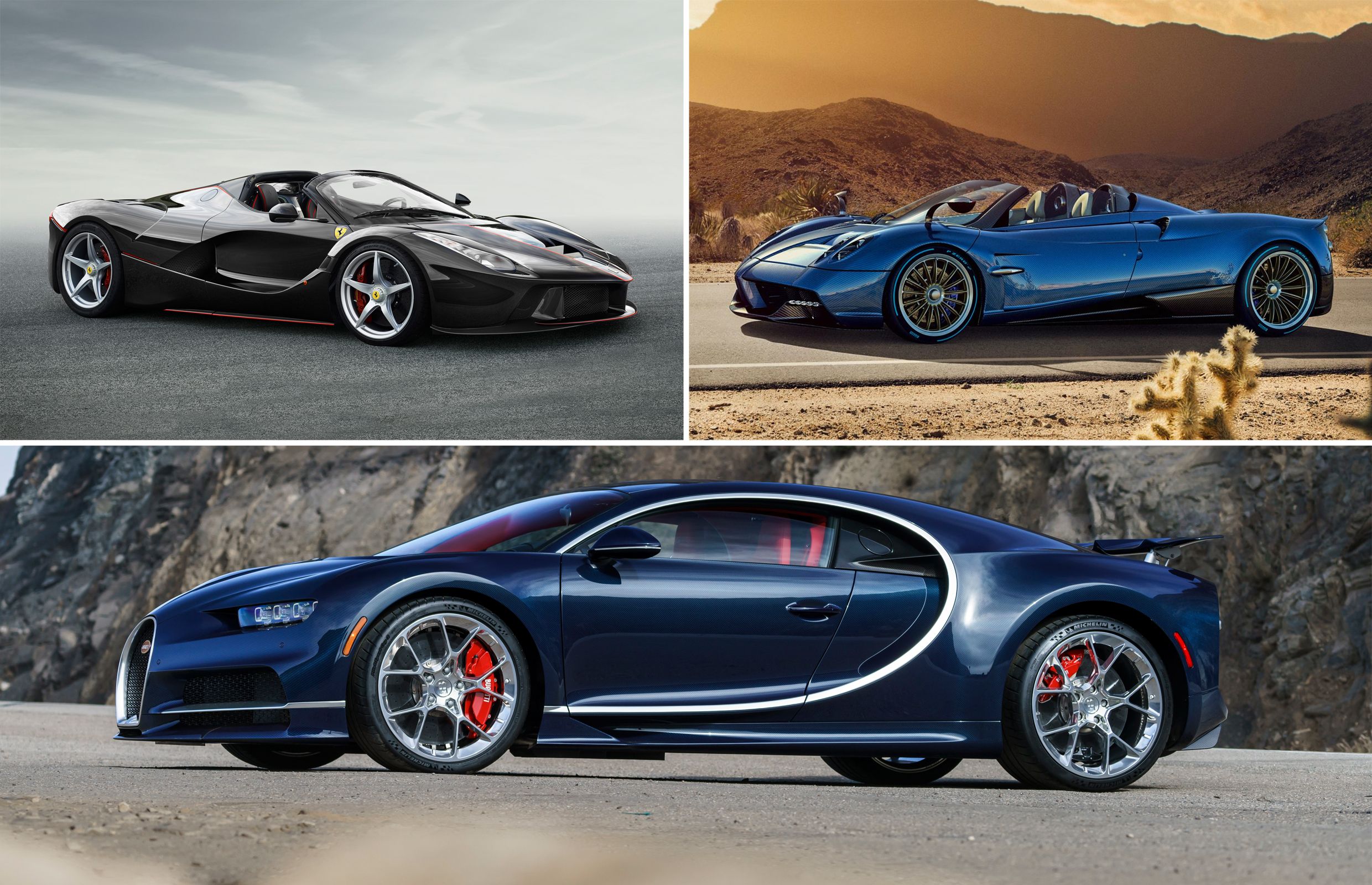 Top 10 fastest cars in the world: Bugatti Chiron to Pagani