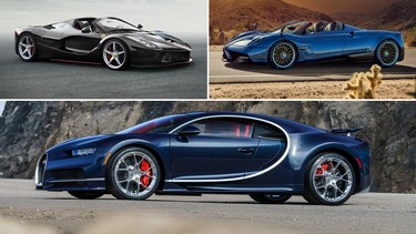 Want a LaFerrari Aperta, a Pagani Huayra Roadster or a Bugatti Chiron? Keep buying those lottery tickets.