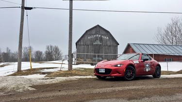 2017 Mazda MX-5 Miata RF at the Mazda Adventure Rally.