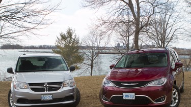 Dodge Grand Caravan vs Chrysler Pacifica