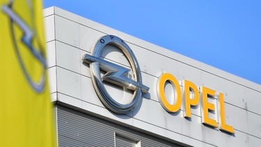 The Opel headquarters in Ruesselsheim, Germany.