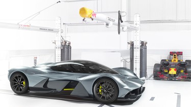 Aston Martin's Valkyrie, formerly known as the AM-RB 001.