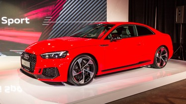 The 2018 RS 5 coupe will be the first in the newly named Sport brand from Audi