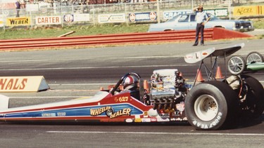 Wheeler Dealer at the track during its glory days.