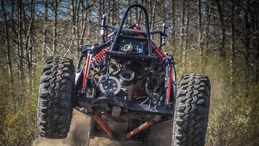 Ed Jayasinghe takes his custom-built off-road buggy for a ride.