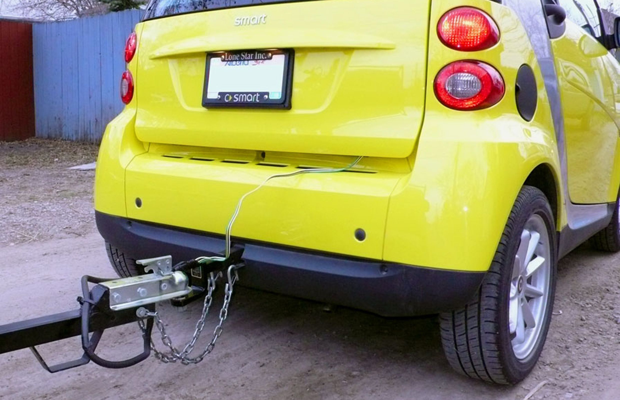 Smart fortwo on sale tow bar