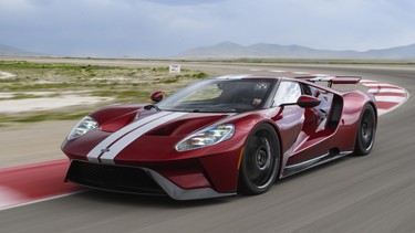 David Booth behind the wheel of the 2017 Ford GT