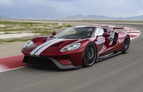 David Booth behind the wheel of the 2017 Ford GT