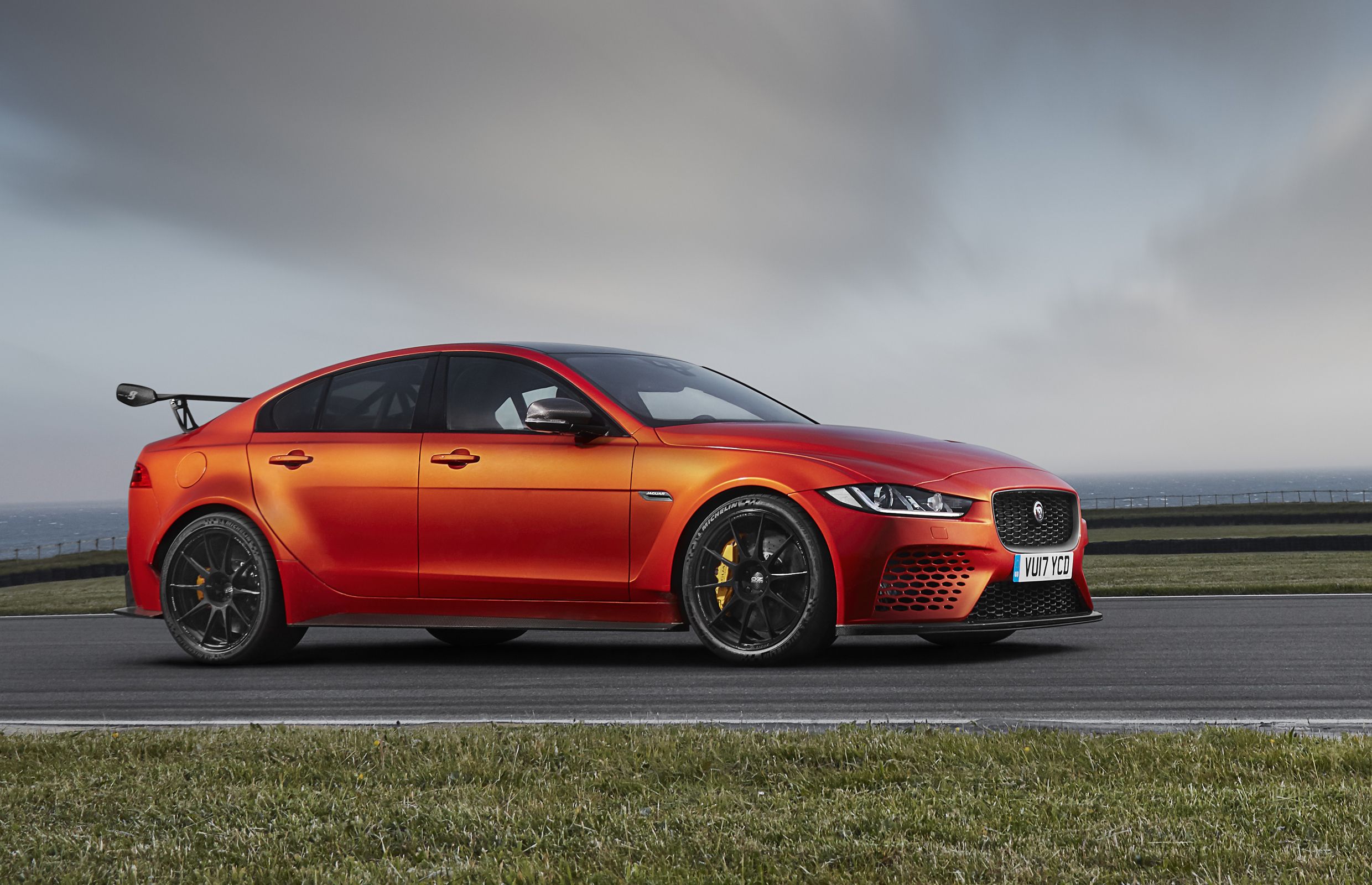 Jaguar XE SV Project 8 Is A Carbon Fibre 200 Mph Rocket Sled Driving