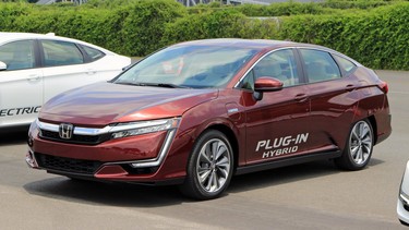 2018 Honda Clarity plug-in hybrid.