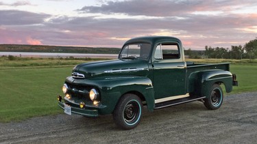 The Vorano family's 1951 Ford F1 pickup.