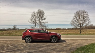 The 2017 Infinity QX30 is an ideal set of wheels for a weekend getaway to Prince Edward County.