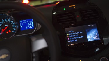 In the dark of night, infotainment screens can be even more of a driving distraction.
