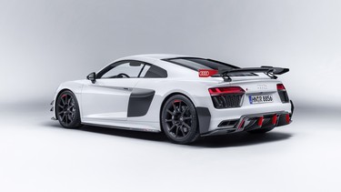 Audi R8 with Audi Sport parts