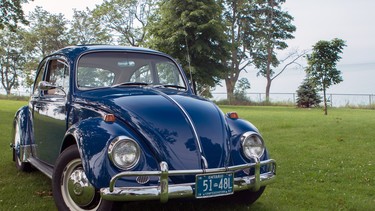 The 1967 Volkswagen Beetle owned by Julian Stewart of Oshawa, Ontario. Stewart bought the car new off the lot.