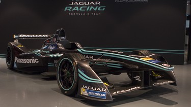 Jaguar's Formula E racer