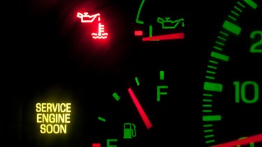 Ignoring warning lights on your newer car can void your warranty if the engine is ruined.