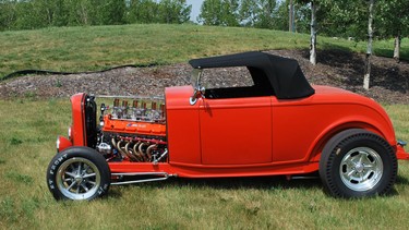 The BMW-powered 1932 Ford of Blaine Sawchuck.