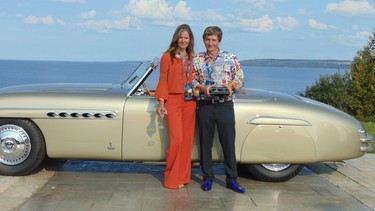 This 1946 Alfa Romeo Pininfarina Cabriolet Speciale shown by restorer David Grainger won the people’s choice and best of show awards at the 2017 Cobble Beach Concours d’Elegance.