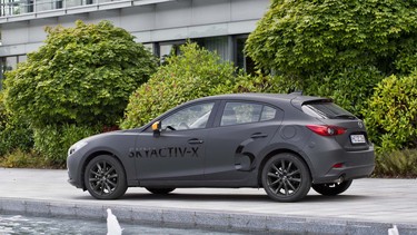 A disguised 2019 Mazda3.