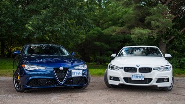 2017 Alfa Romeo Giulia Ti Q4 vs. BMW 330i xDrive