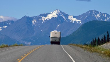 Another random RV on its way to Whitehorse, Yukon.