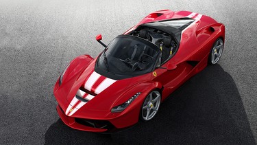 This LaFerrari Aperta sold for €8.3 million, a record for 21-century cars.