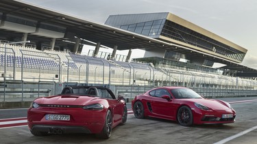 The 2018 Porsche Cayman and Boxster GTS