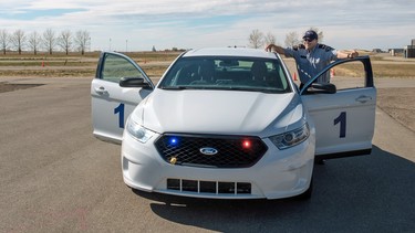 RCMP Corporal Shawn Cameron is a driving instructor at the RCMP Academy, Depot Division, the national training centre of the Royal Canadian Mounted Police.