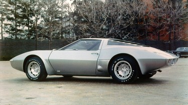Mid-engine Corvette concept