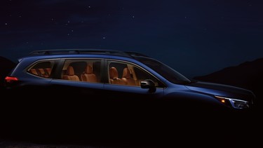 Subaru Ascent Interior teaser